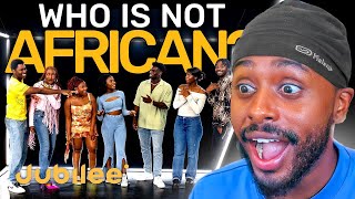 6 Africans VS 1 African American