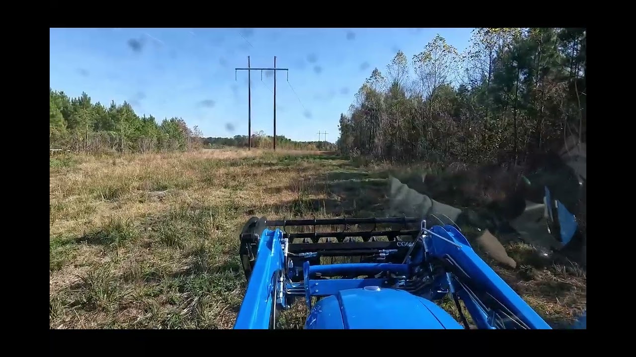 Mowing Powerlines in North Carolina