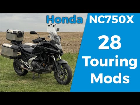 28 Honda NC750X Mods - From Stock to Touring Machine