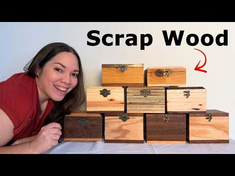 Making Last Minute Fancy Gift Boxes Out of Scrap Wood
