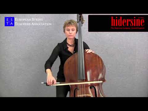 Double bass technique: Detaché