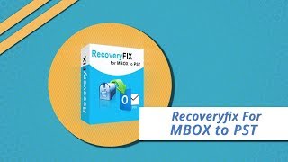 Recoveryfix MBOX to PST Converter YouTube Video
