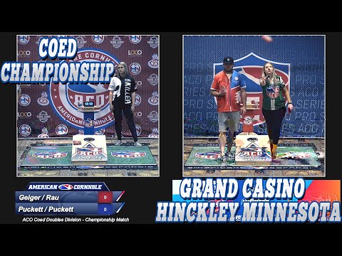 MACHINE GUN GIEGER FEATURED IN THE COED CHAMPIONSHIP FROM THE GRAND CASINO IN HINCKLEY MINNESOTA
