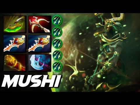 Mushi Medusa Raid Boss - Dota 2 Pro Gameplay [Watch & Learn]