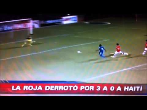 Tapada de Johnny Herrera Contra Haiti 19/01/2013