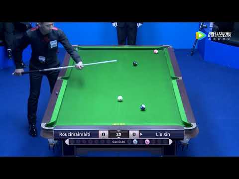 Rouzi Maimaiti VS Liu Xin - 2018 Chinese 8 Ball International Open National Qualifiers