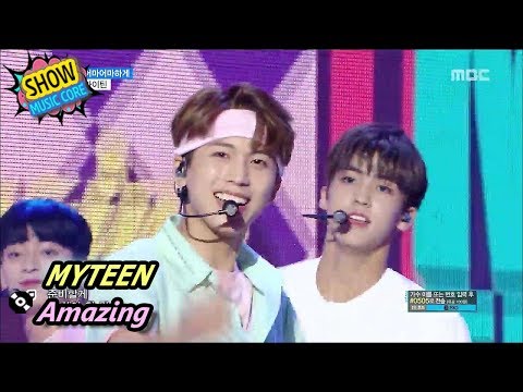 [HOT] MYTEEN - Amazing, 마이틴 - 어마어마하게 Show Music core 20170805