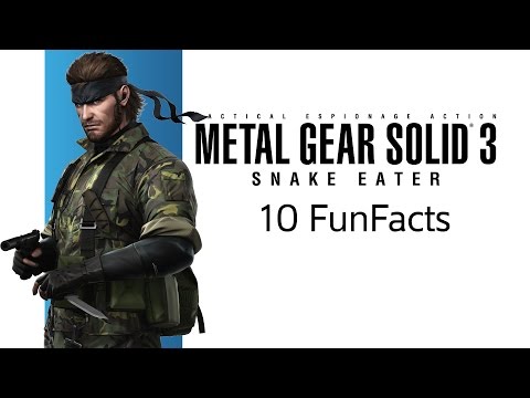 Funfacts #07 - Metal Gear Solid 3 - Snake Eater (Top10, Ciekawostki)