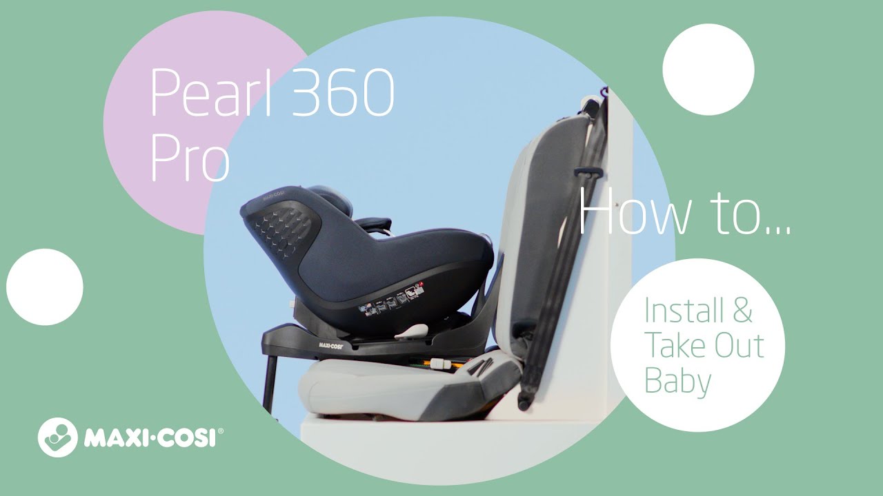 Il pacchetto Maxi-Cosi 360 Pro Family include i nostri seggiolini auto  Pebble 360 Pro e Pearl 360 Pro con base scorrevole girevole FamilyFix 360  Pro, per un utilizzo continuo, dalla nascita fino a 4 anni.