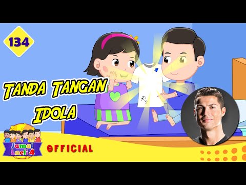 Jamal Dapat Tanda Tangan CR7 - Tanda Tangan Idola - Jamal Laeli Series Official - Dolant Kreatif