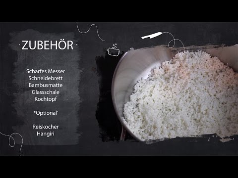 Sushi Kurs - Teil 02 - Zubehör für Sushi