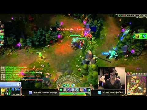 Salce plays Akali jungle vs Hecarim