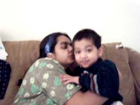 Vrishank wishing his mom Happy Birthday