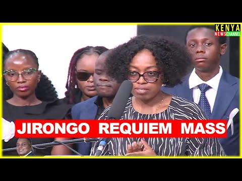 Omaggi emozionanti ai bambini di Cyrus Jirongo durante la messa di requiem a Nairobi