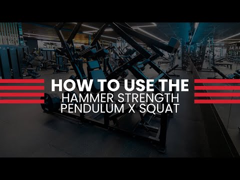 How to: Hammer Strength Pendulum X Squat