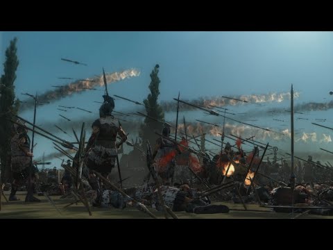 Rome 2 Cinematic Battle | Rome vs Athens