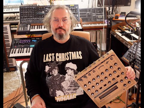 Finegear The Dust Collector deeper Review (Christmas Special) - Drumbrute, Matrixbrute & Korg opsix