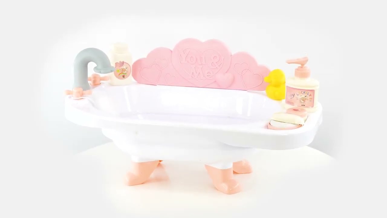 Doll Bath set with Accessories