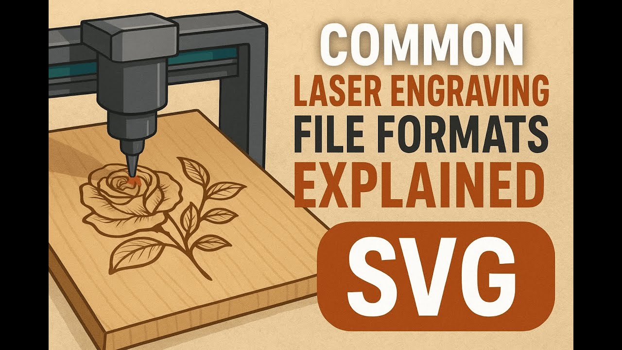 Common Laser Engraving File Formats Explained
