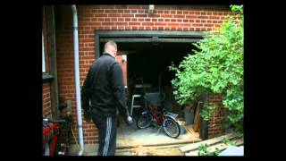 Cleaning the workshop