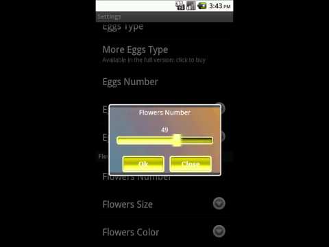 Easter in Bloom LiveWallpaperL Video