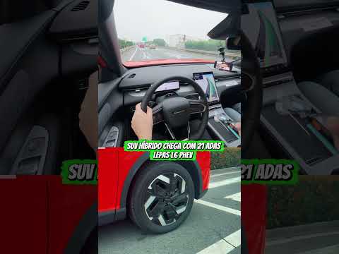 PILOTO AUTOMÁTICO SURPREENDE! Testei os 21 sistemas ADAS do Lepas L6 PHEV! 😱⚡️