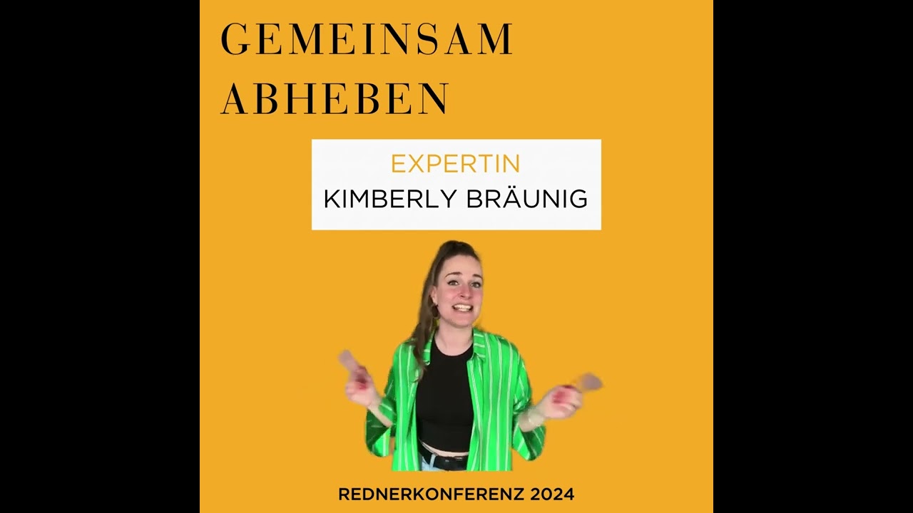 Kimberly Bräunig | Workshop: Menschenkenntnis 2.0