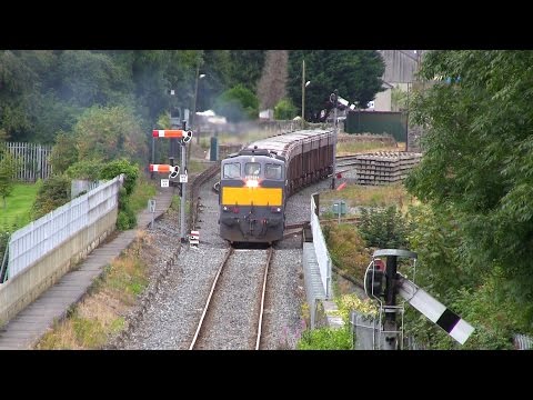 Tara Mines workings (084 & 082) on the Navan branch (20-8-2014)