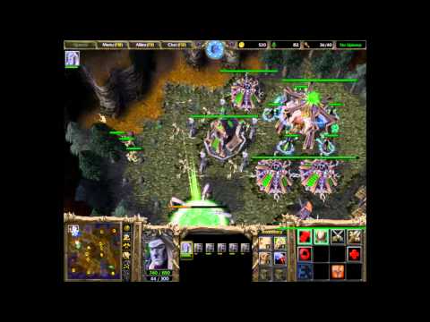 Warcraft 3 FPVoD Undead vs Orc HD