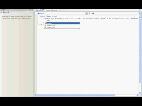 Visual Basic .net 2008 Tutorial 3: Using String Variables