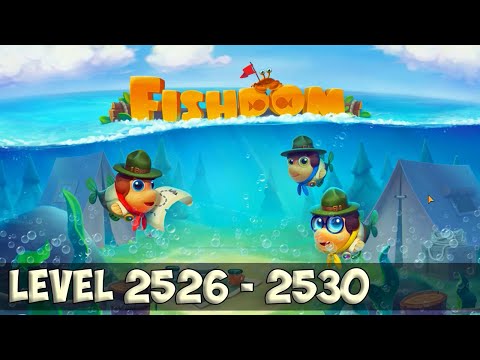 Fishdom level 2526 - 2530 HD