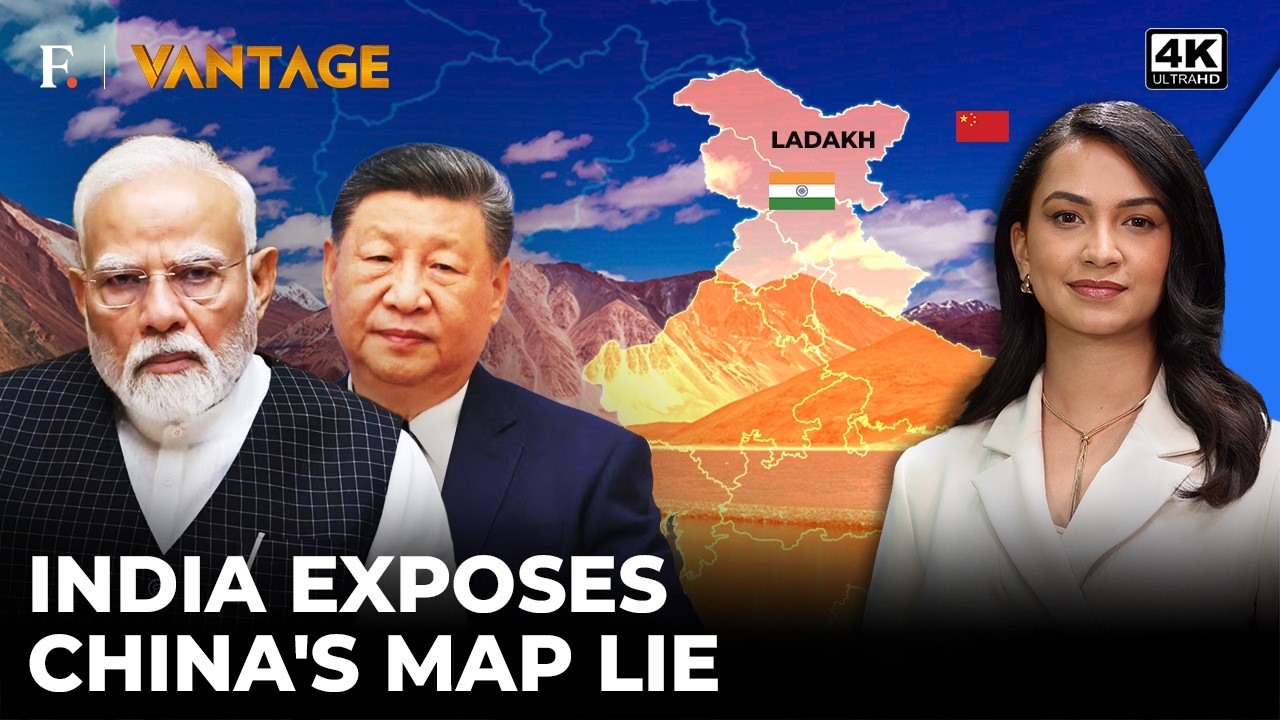 'Ladakh Integral Part...' India Counters China's Map Claims | Vantage on Firstpost