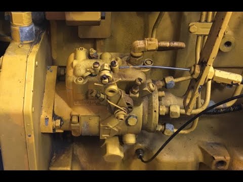 John Deere 4045 diesel engine smoker (bad fuel injector, Stanadyne DB2435 5289-W)
