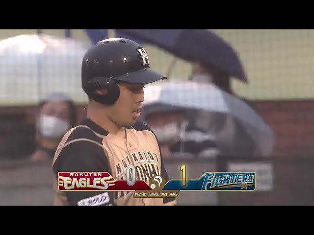 【1回表】ファイターズ・近藤 センター返しのヒットで先制に成功!! 2021/7/1 E-F