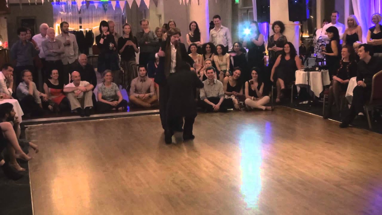 Enrique "El Lora" Ringa and Hernán "El Tarila" Catvin @ Cork Tango Festival 2015 1/3