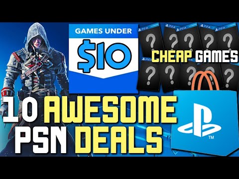 10 AWESOME PSN GAME DEALS UNDER $10 RIGHT NOW - SUPER CHEAP PS4 GAMES! New PSN Deals Sale 2020
