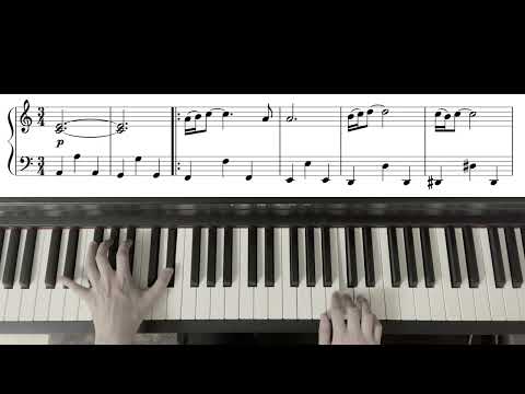 Adagio ~ Albinoni | with Piano Score (beginner piece)