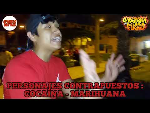 ANGEL CHANGANA vs METRA - cuartos APARICIOBATTLES 8va fecha garganta de fuego.