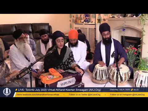 048 Toronto July 2020 Saturday Morning  - Bibi Puneet Kaur Jee Toronto
