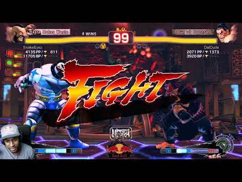 NEW! Snake Eyez vs Mike Ross (FUNNY ENDING!) - Ultra Street Fighter 4