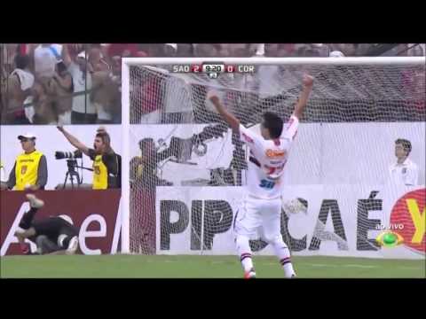 Gol 100 De Rogério Ceni São Paulo 2X1 Corinthians  - Band