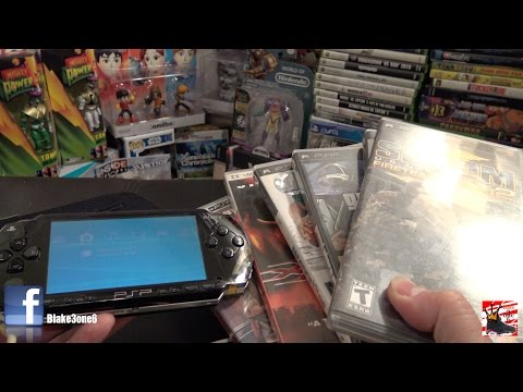 My Sony PSP Video Game Collection