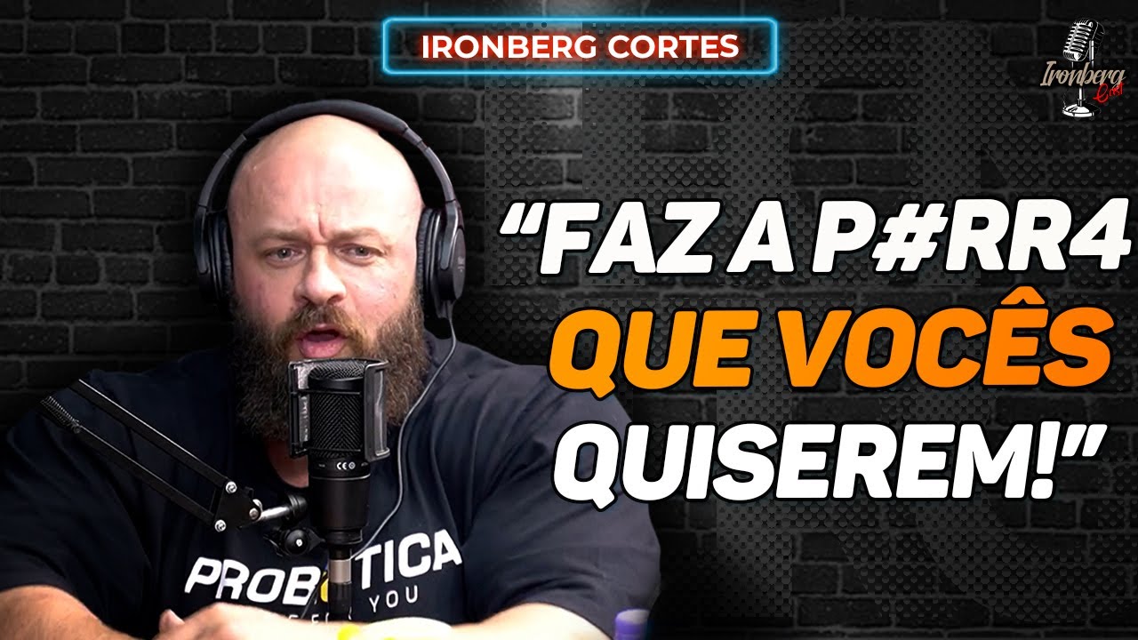 O DIA QUE O PACHOLOK PERDEU A LINHA COM ZANCANELLI E WILLIAM MARTINS – IRONBERG PODCAST CORTES