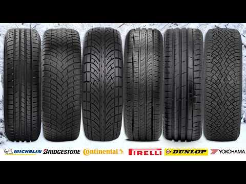 Michelin vs Bridgestone vs Goodyear vs Continental vs Pirelli vs BFGoodrich - Best Car Tires 2025