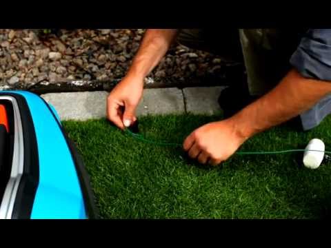 GARDENA Mähroboter R40Li - Installation (Teil 6: Begrenzungs- und Leitkabel)