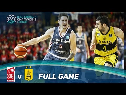 SIG Strasbourg v Aris - Full Game - Play-Off Qualifiers 2 - Basketball Champions League