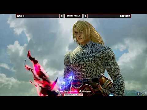 Soulcalibur VI @ NLBC Online #4 - Kashi vs Linkorz [Losers Final] [4K/60fps]