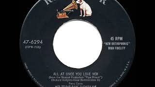 1956 HITS ARCHIVE: All At Once You Love Her - Perry Como