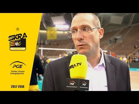 Roberto Piazza post-match interview after PGE Skra - Dynamo Moskwa 3:1