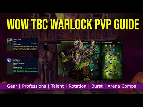 Wow Warlock TBC PVP Guide |TBC|